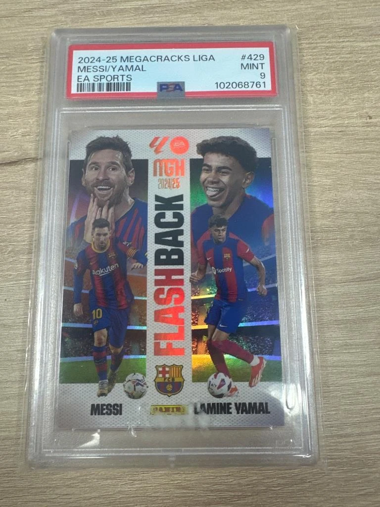 Cromo Messi-Lamine Yamal de Panini